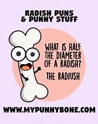 Image result for Radish Puns