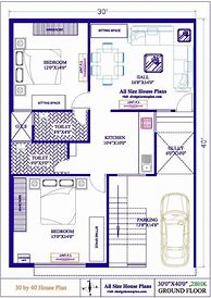 Image result for House Floor Plans 3D 30X20