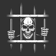 Image result for Prison Skull Art