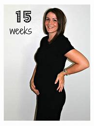 Image result for Bump at 15 Weeks