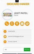 Image result for Digital Business Visiting Card Vcard