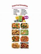 Image result for Fast Wok Menu