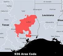 Image result for 409 Area Code Map