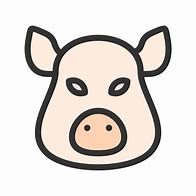 Image result for Pig Face Icon