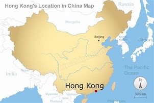 Image result for Map of China Hong Kong Border