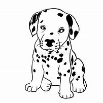 Image result for Dalmatian Sketch