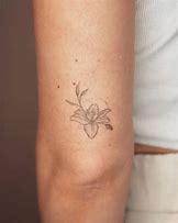 Image result for Lily Flower Tattoos On Wrist