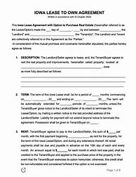 Image result for Free Printable Iowa Lease Agreement