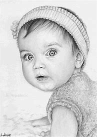 Image result for Cute Baby Drawing Sketch Pencil