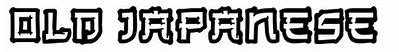 Image result for Old Japanese Font