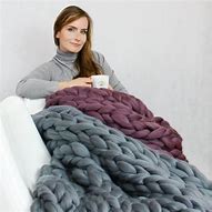 Image result for Large Knit Blanket