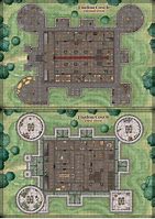 Image result for Dnd Castle Wall Battle Map