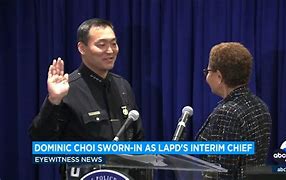 Image result for LAPD Chief Dominic Choi