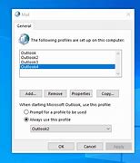 Image result for Outlook New Profile