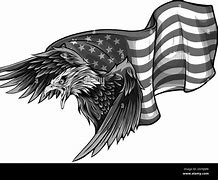 Image result for Eagle and USA Flag Tattoo