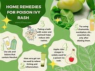 Image result for Poison Ivy Rash Remedy