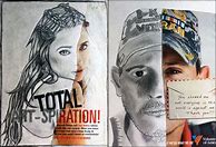 Image result for Half Portrait Art Project Ideas