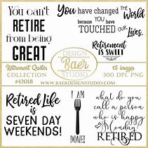 Image result for Short Retirement Quotes