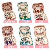 Image result for Bracelet Making Kit in a Pink Box