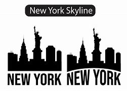 Image result for New York Skyline Silhouette Poster