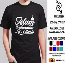 Image result for Desain Baju Kaos Tentang Bersholawat