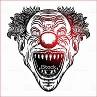 Image result for Tall Thin Narrow Art Painting Clown