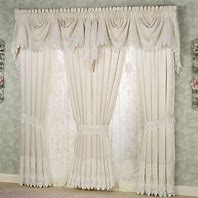 Image result for Lace Curtains Living Room