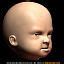 Image result for Baby Head 3D Model