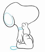 Image result for Easy Draw Snoopy