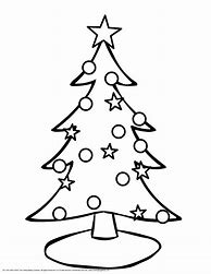 Image result for Simple Christmas Tree Outline