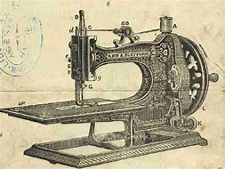 Image result for 1800s Sewing Machine