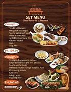 Image result for Filipino Menu Sample