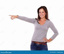 Image result for To Your Left Pointing Lady