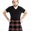 Image result for Black Tartan Kilt