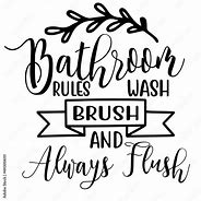 Image result for Bathroom Decor SVG