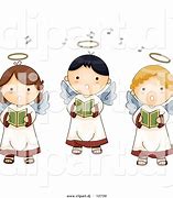 Image result for Christmas Angels Singing Clip Art