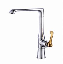 Image result for Gold Kitchen Faucet with Stainless Steel Sink