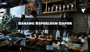 Image result for Barang Dapur