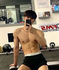 Image result for Korean Man ABS