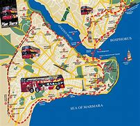 Image result for Istanbul Sites Map