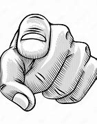 Image result for Pointing Finger Line Drawing