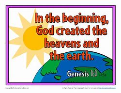 Image result for Genesis 1 and 2 Art Posters