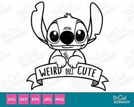 Image result for Disney Stitch Black and White