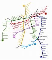 Image result for Santiago Metro Map