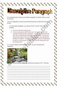 Image result for Descriptive Paragraph