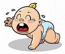 Image result for cute cartoon baby boy crying