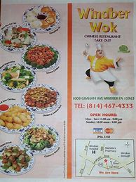 Image result for Windber Wok Menu