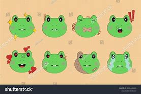 Image result for Frog Face Emoji