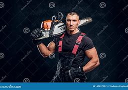 Image result for Logger Chainsaw