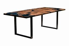 Image result for Epoxy Burl Table